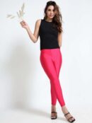 Vibrant Pink Shimmer Leggings | Step Up Your Style with VSTFAB
